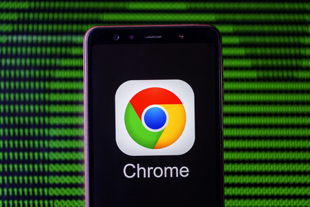 Symbolfoto Chrome Browser