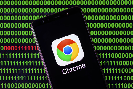 Symbolfoto Chrome Browser