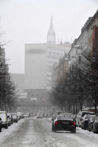 Wintereinbruch in Berlin