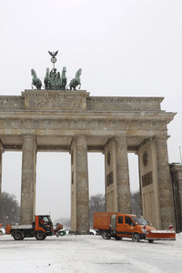 Wintereinbruch in Berlin
