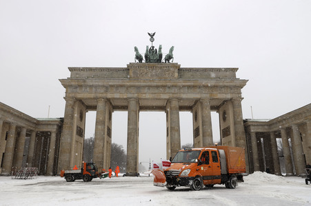 Wintereinbruch in Berlin