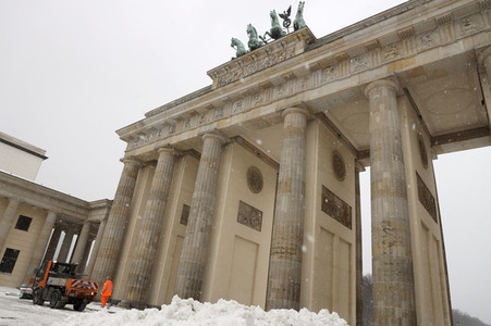 Wintereinbruch in Berlin