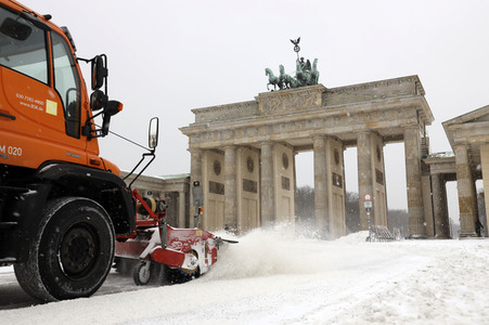 Wintereinbruch in Berlin