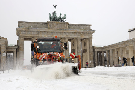 Wintereinbruch in Berlin