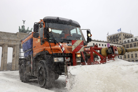Wintereinbruch in Berlin
