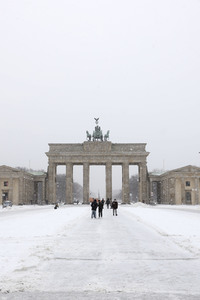Wintereinbruch in Berlin
