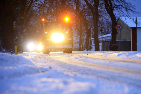 Wintereinbruch in Brandenburg