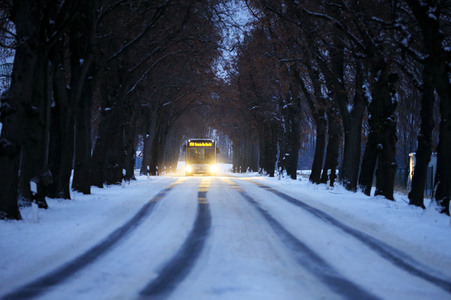 Wintereinbruch in Brandenburg