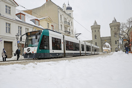 Wintereinbruch in Brandenburg