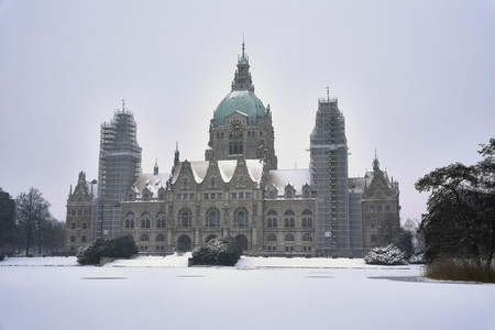 Wintereinbruch in Hannover
