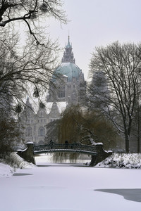 Wintereinbruch in Hannover