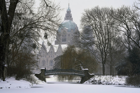 Wintereinbruch in Hannover