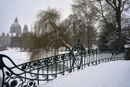 Wintereinbruch in Hannover
