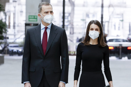 König Felipe und Königin Letizia präsentieren die MPA Awards in Madrid