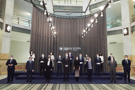 König Felipe und Königin Letizia präsentieren die MPA Awards in Madrid