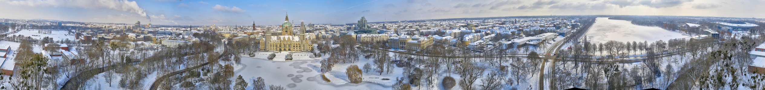 Der Maschpark in Hannover