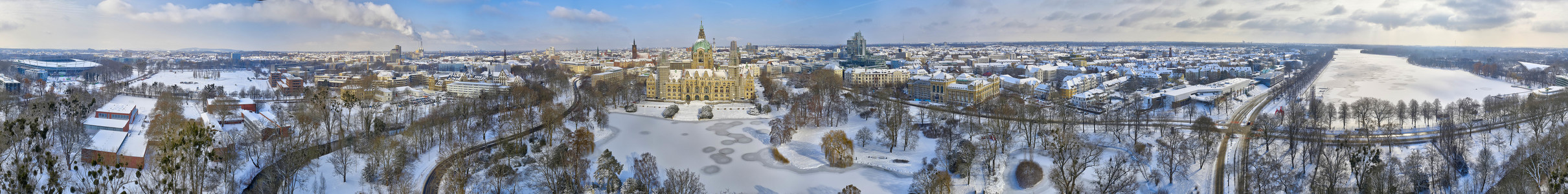 Der Maschpark in Hannover