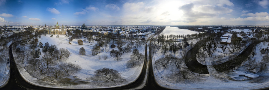 Der Maschpark in Hannover