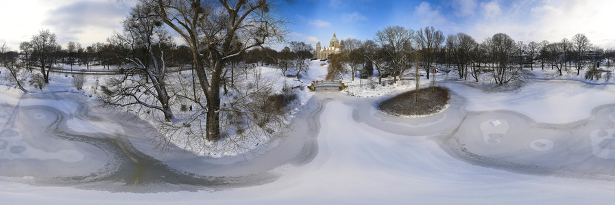 Der Maschpark in Hannover