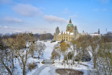 Der Maschpark in Hannover