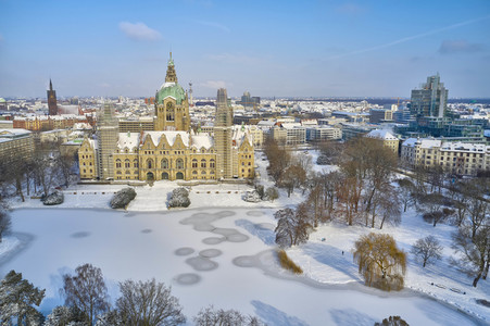 Der Maschpark in Hannover