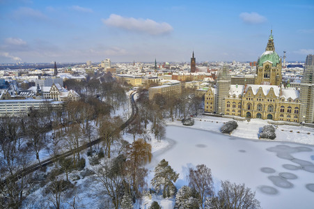 Der Maschpark in Hannover