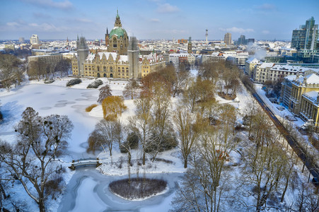 Der Maschpark in Hannover
