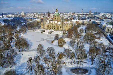 Der Maschpark in Hannover