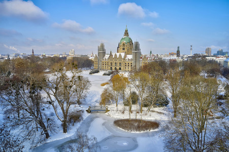 Der Maschpark in Hannover