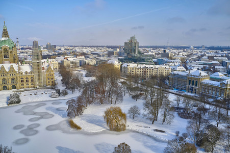 Der Maschpark in Hannover
