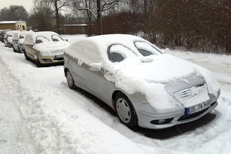Wintereinbruch in Görlitz