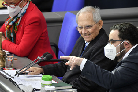 208 Sitzung des Deutschen Bundestages in Berlin