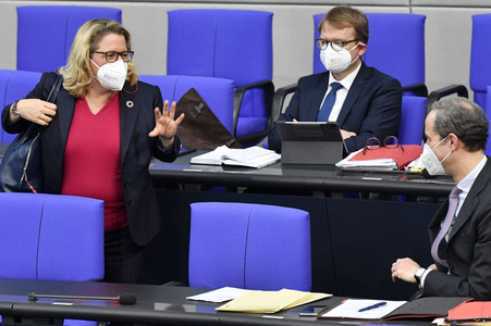 208 Sitzung des Deutschen Bundestages in Berlin