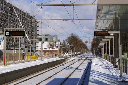 Einstellung des Stadtbahnverkehrs in Hannover
