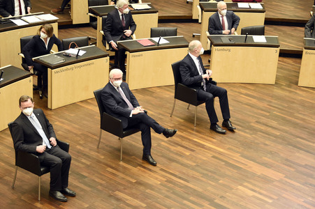 1000. Plenarsitzung des Bundesrates in Berlin