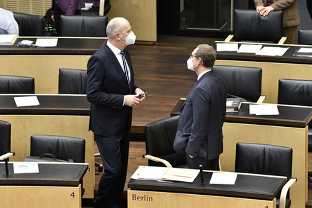 1000. Plenarsitzung des Bundesrates in Berlin