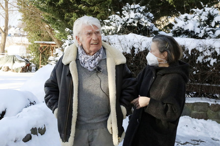 Aufzeichnung der Fernsehsendung zum 100. Geburtstag von Herbert Köfer in Berlin