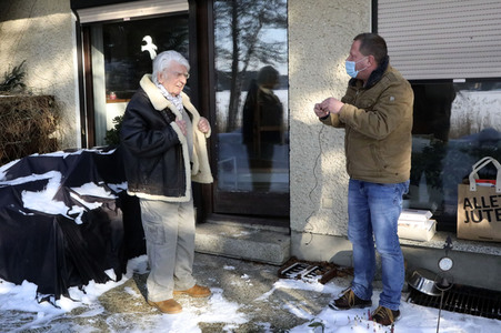 Aufzeichnung der Fernsehsendung zum 100. Geburtstag von Herbert Köfer in Berlin