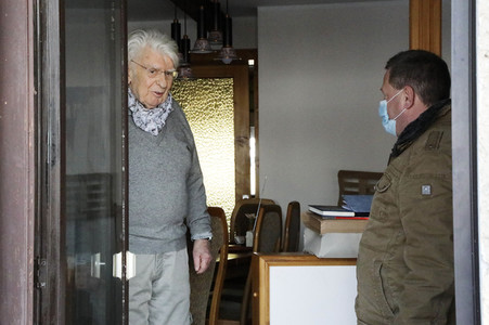 Aufzeichnung der Fernsehsendung zum 100. Geburtstag von Herbert Köfer in Berlin