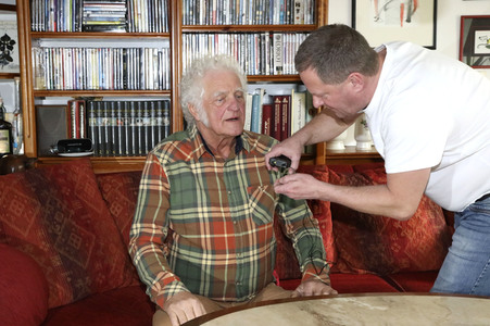 Aufzeichnung der Fernsehsendung zum 100. Geburtstag von Herbert Köfer in Berlin