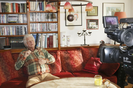 Aufzeichnung der Fernsehsendung zum 100. Geburtstag von Herbert Köfer in Berlin