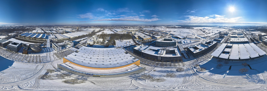 Das EXPO 2000 Gelände in Hannover
