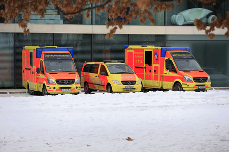 Feuerwehr-Übung Eisretten in Potsdam