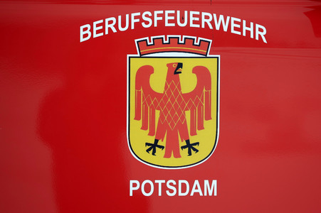 Feuerwehr-Übung Eisretten in Potsdam
