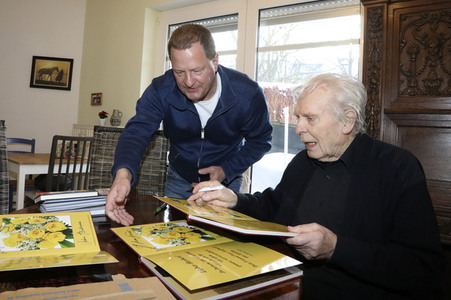 Aufzeichnung der Fernsehsendung zum 100. Geburtstag von Herbert Köfer in Berlin