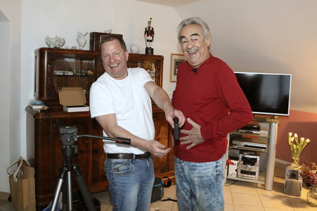 Aufzeichnung der Fernsehsendung zum 100. Geburtstag von Herbert Köfer in Berlin