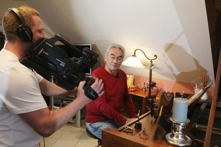 Aufzeichnung der Fernsehsendung zum 100. Geburtstag von Herbert Köfer in Berlin