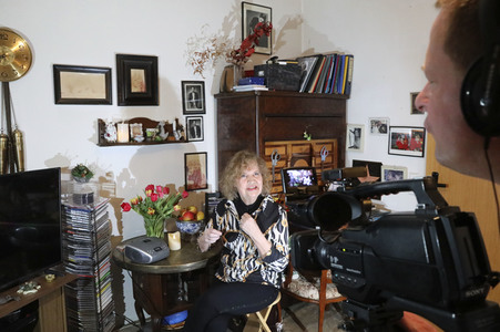 Aufzeichnung der Fernsehsendung zum 100. Geburtstag von Herbert Köfer in Berlin