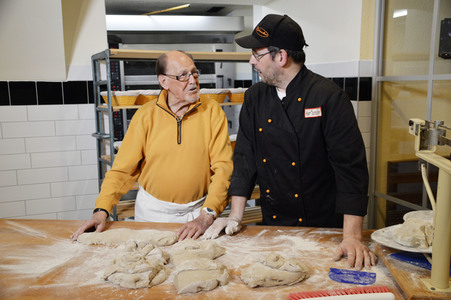 Promi-Backen mit Herbert Köfer in Löbau
