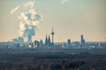 Fernblick auf Köln